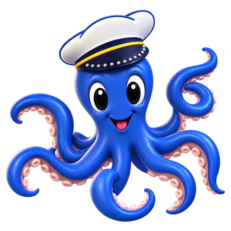 Pulpín, nuestro pulpo marinero